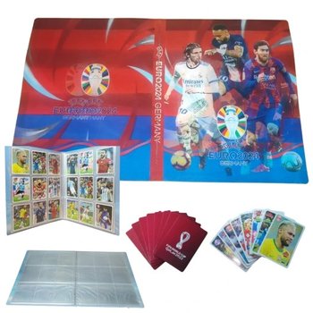 DUŻY ALBUM NA KARTY PILKARSKIE na 432 Karty 3D XL PREZENT + 120 KART PIŁKRASKICH - Produktomania
