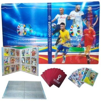 DUŻY ALBUM NA KARTY PILKARSKIE na 432 Karty 3D XL PREZENT + 120 KART PIŁKRASKICH - Produktomania