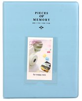 Duży Album Na Zdjęcia 128x Do Instax Mini 7 8 9 11 Niebieski Jasny