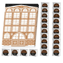 Duży Kalendarz Adwentowy z kawą smakową - 24 różne smaki świeżo mielonej kawy Arabica, prezent upominek