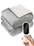 Duży Koc Elektryczny Miękki Regulacja Timer Pilot 180x160cm - Maltec