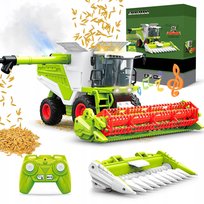 DUŻY KOMBAJN RC – ZDALNIE STEROWANY Z DYMEM, ŚWIATŁEM I DŹWIĘKIEM