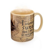 Duży kubek magiczny Harry Potter Mapa Huncwotów Maruderów zmieniający kolor 315 ml
