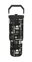 Duży kubek termiczny metalowy Star Wars Vader Tech kubki na wodę podróżne 850 ml