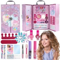 Duży Kuferek Walizka Kosmetyków Paznokci Makijaż Makeup Zestaw Piękności Import ProNice