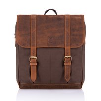 Duży Męski Plecak Vintage Paolo Peruzzi T-29-Br Paolo Peruzzi
