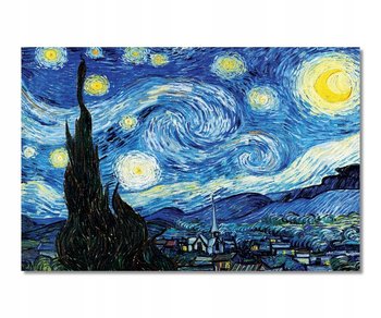 DUŻY OBRAZ Vincent van Gogh Gwiaździsta noc obraz 120 x 80 CM - Art Impresja