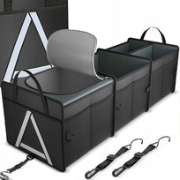 DUŻY ORGANIZER DO BAGAŻNIKA SAMOCHODU AUTA KUFER SKRZYNKA SZTYWNY XXL