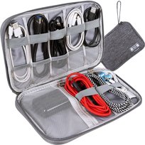 Duży Organizer Podróżny na Kable Ładowarki Przewody do Kabli Etui + Uchwyt Artemis