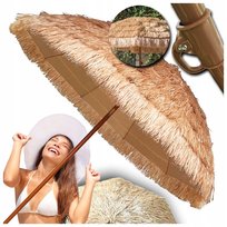 DUŻY PARASOL OGRODOWY PLAŻOWY HAWAJSKI 180 CM NA BALKON TARAS REGULOWANY