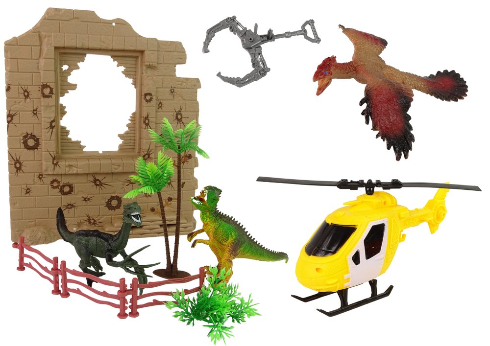 Zdjęcia - Gra planszowa LEAN Toys Duży Park Dinozaurów Zestaw Di 