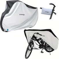 Duży Pokrowiec Na Rower Wodoodporny Motor Skuter 110x200x70cm XXL Ściągacz