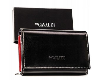 Duży portfel damski ze skóry naturalnej 4U Cavaldi - 4U CAVALDI