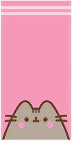 DUŻY RĘCZNIK KOT PUSHEEN 70x140 KĄPIELOWY PLAŻOWY BAWEŁNIANY RÓŻOWY Inna marka