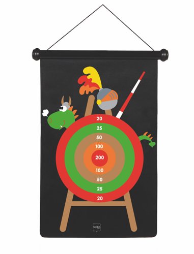 Duży Rycerz dart, magnetyczne rzutki, Scratch, gra zręcznościowa