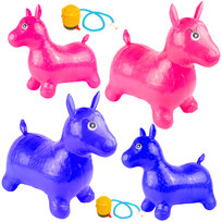 Duży Skoczek Konik Gumowy do Skakania 