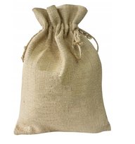 DUŻY WOREK JUTOWY 30x40 cm WORECZEK NA PREZENTY ZE SZNURKIEM GRUBY EKO