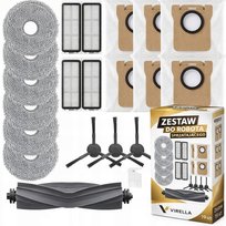 DUŻY ZESTAW AKCESORIÓW FILTRY WORKI MOPY SZCZOTKI DO DREAME L20 ULTRA X20 Inna marka