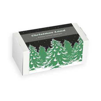 Duży zestaw herbat Christmas Land - 20 różnych rodzajów i smaków herbat sypanych w świątecznym klimacie, prezent pod choinkę - Cup&You