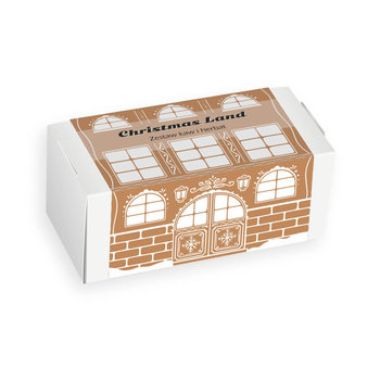 Duży zestaw kaw i herbat Christmas Land - świąteczny zestaw 10 kaw smakowych arabica i 10 herbat sypanych - prezent na Mikołaja, pod choinkę, na Gwiazdkę dla każdego - Cup&You