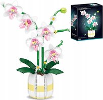 DUŻY ZESTAW KLOCKÓW KONSTRUKCYJNYCH – KWIATY DO SKŁADANIA ORCHIDEA STORCZYK  616pcs
