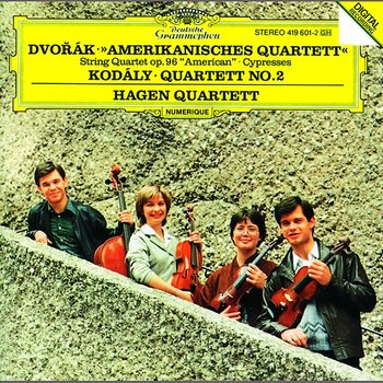 Dvorák: String Quartet No.12 "American"; Cypresses / Kodály: String Quartet No.2 - Hagen Quartett