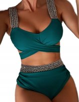 Dwuczęściowy Strój Kąpielowy Wysoki Stan Bikini M Inna marka