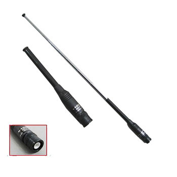 Dwupasmowa teleskopowa antena do radiotelefonu ręcznego Nagoya NA-773 ze złączem BNC - HamRadioShop