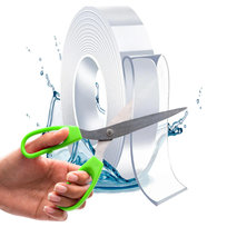 Dwustronna Taśma Nano Wielokrotnego Użytku Mocna 1M X 2Cm