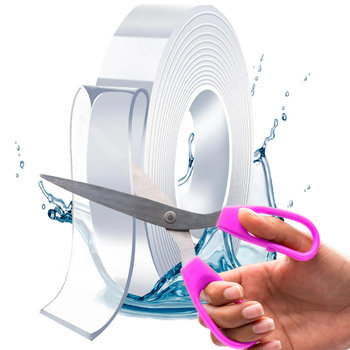 Dwustronna Taśma Nano Wielokrotnego Użytku Mocna 3M X 2Cm - JUST-DEAL