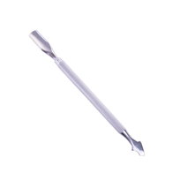 Dwustronne dłutko do skórek i paznokci mirror silver YC005