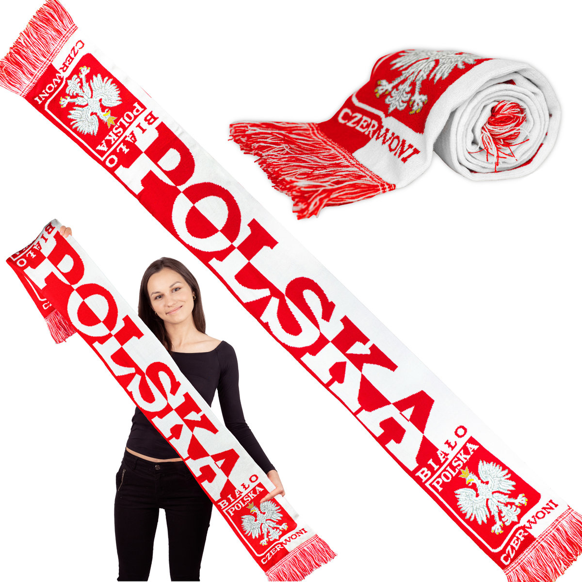 AQ Trade DWUSTRONNY SZALIK POLSKI - KIBICA REPREZENTACJI POLSKI