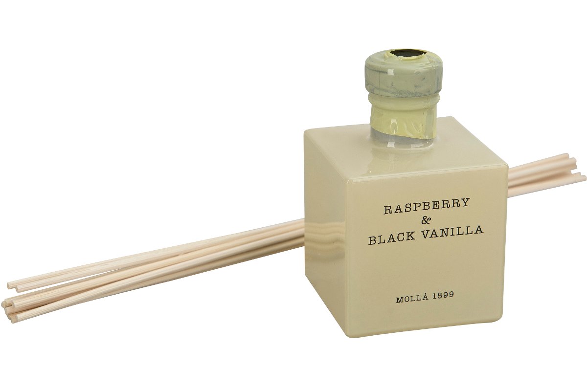 Cereria Molla Raspberry & Black Vanilla 3.4 fl oz Reed Diffuser