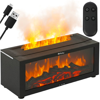 Dyfuzor Zapachowy Aromatoterapia do Olejków Nawilżacz Efekt Kominka 150ml - Iso Trade