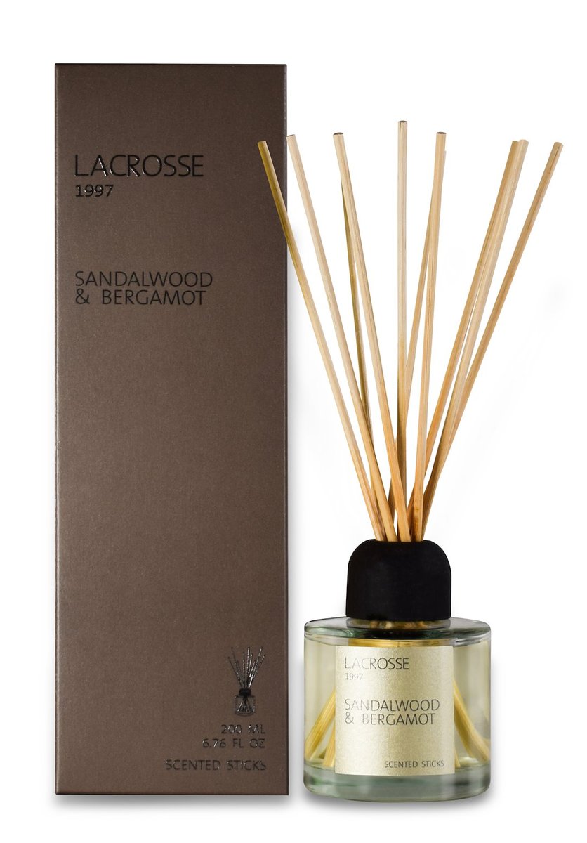 Dyfuzor zapachowy SANDALWOOD & BERGAMOT, 200 ml, Lacrosse
