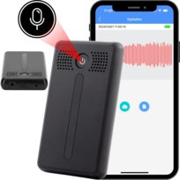 DYKTAFON SZPIEGOWSKI WIFI PODSŁUCH MAŁY MAGNES APLIKACJA ZDALNY PODSŁUCH