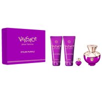Dylan Purple Pour Femme zestaw woda perfumowana spray 100ml + balsam do ciała 100ml + żel pod prysznic 100ml + miniatura wody perfumowanej 5ml