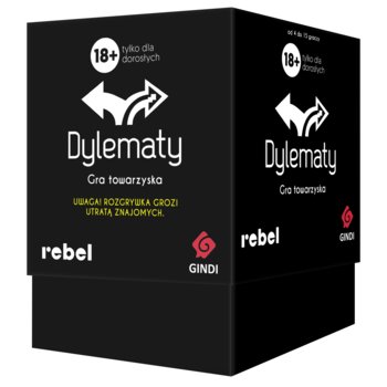 Dylematy, gra towarzyska, Rebel, druga edycja - Rebel