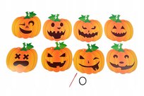 DYNIA GIRLANDA WISZĄCA STRASZNA DEKORACJA HALLOWEEN OZDOBA PAPIEROWA