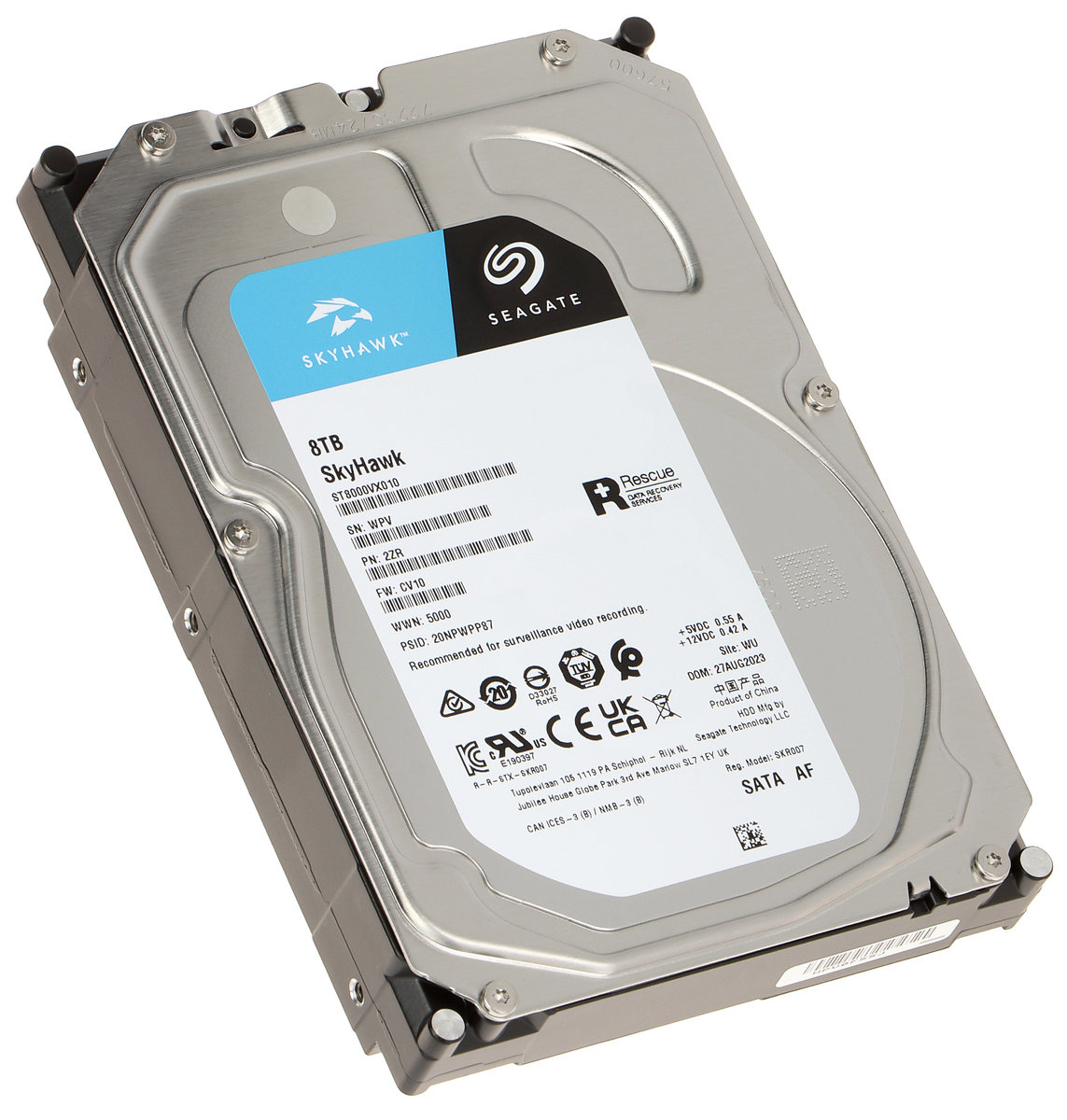 DYSK DO REJESTRATORA HDD-ST8000VX010 8TB 24/7 SkyHawk SEAGATE - Seagate ...