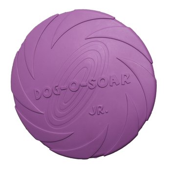 Dysk gumowy Frisbee Pet Nova RUB-DISC-VIOLET-15CM 15 cm - aromat wanilli - PET-NOVA