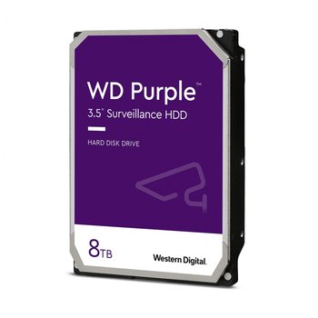 Dysk HDD WD Purple WD84PURZ (8 TB ; 3.5"; 128 MB; 5640 obr/min) - WD