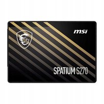 Dysk SSD MSI SPATIUM S270 480GB SATA3 2.5" (500/450 MB/s) 3D NAND 7mm MSI