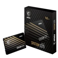 Dysk SSD MSI SPATIUM S270 960GB SATA3 2.5" (500/450 MB/s) 3D NAND MSI