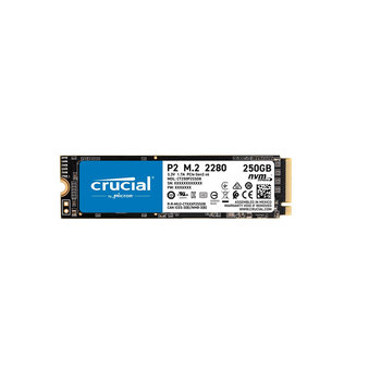 Dysk SSD P2 250GB M.2 PCIe NVMe 2280 2100/1150MB/s - Crucial