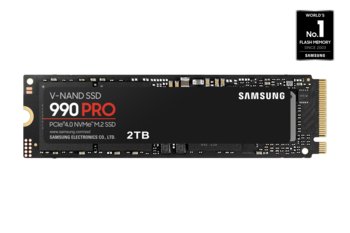 Dysk SSD Samsung 990 PRO PCle 4.0 NVMe™, M.2, 2T MZ-V9P2T0BW - Samsung Electronics