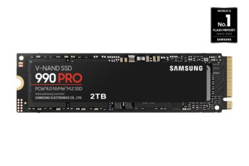 Dysk SSD Samsung 990 PRO PCle 4.0 NVMe™, M.2, 2T MZ-V9P2T0BW - Samsung