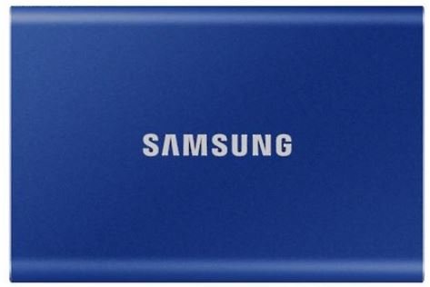Dysk SSD SAMSUNG Portable T7 MU-PC1T0H/WW, 1TB USB 3.2 GEN.2 BLUE