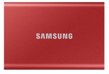 Dysk SSD SAMSUNG Portable T7 MU-PC1T0R/WW, 1TB USB3.2 GEN.2 czerwony - Samsung