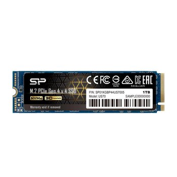 Dysk SSD SILICON POWER US70 SP01KGBP44US7005, 1 TB, M.2, PCIe NVMe 4.0 x4, TLC - Silicon Power